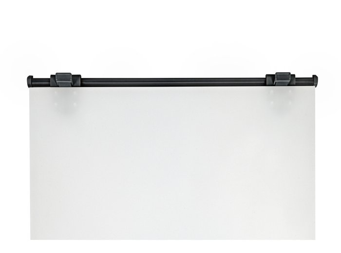 Ensemble complet de rails coulissants pour table - Noir