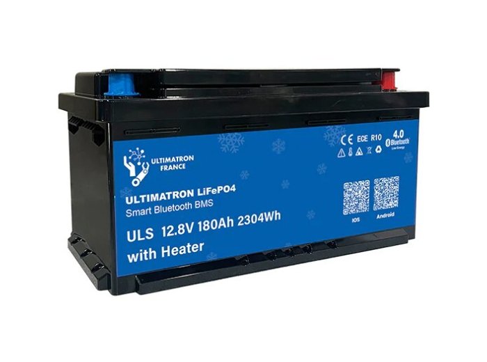 Batterie Lithium 12V LiFePO4 sous le siège-Bluetooth-BMS-Chauffage