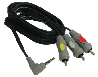Câble 3,5 mm / 3 RCA