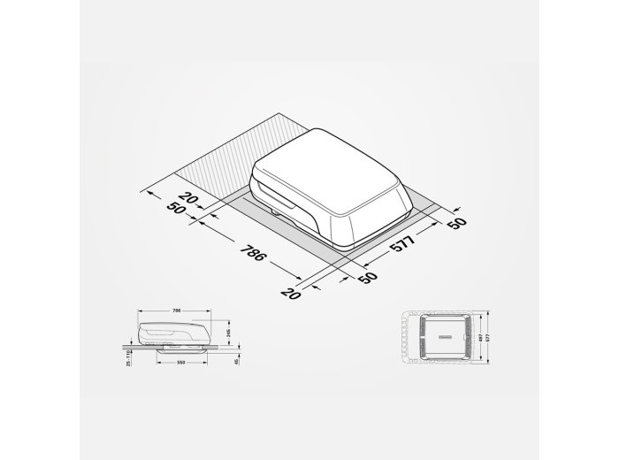 Climatiseur Aventa compact plus 2ème génération blanc avec diffuseur d'air Premium stone