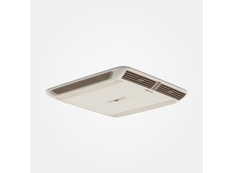 Climatiseur Aventa compact 2ème génération blanc avec diffuseur d'air cappucino