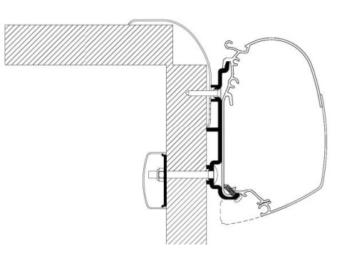 Adaptateur Frankia 5 m
