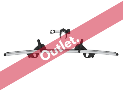 3ème rail pour porte-vélos Excellent - Gris