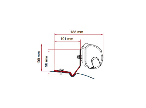Kit adaptateur VW Caddy Maxi - Deep Black