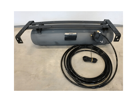 Kit Homegaz H25h sous-châssis spécial fourgons + kit support H25h FIAT DUCATO - Position arrière